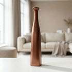 Ahenk Collection Serenara Copper Toned Handmade Ceramic Tall Bottle Vase Ahenk Collection