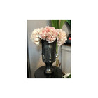 Adler Nocturne Handmade Tall Sculptural Vase Satin Metallic Black Dea'rt İstanbul