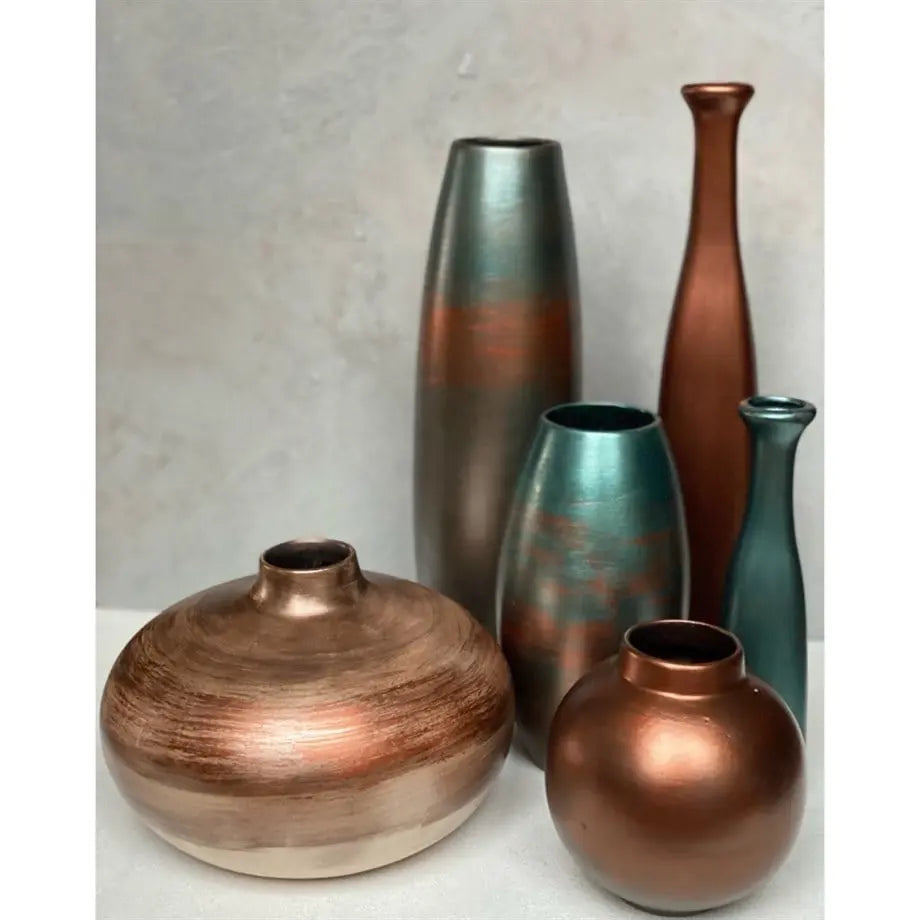 Ahenk Collection Ceramic Vase Set 6 Pieces Ahenk Collection