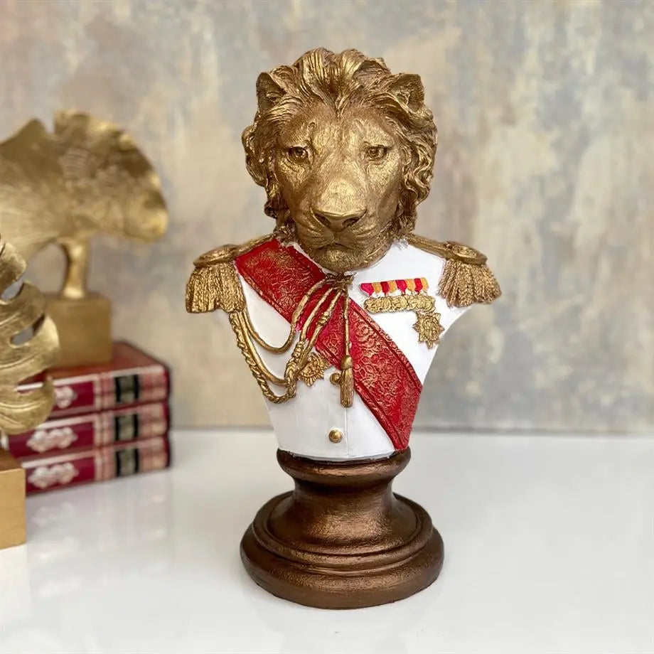 Aurelion Crimson Sash Lion Commander Bust Dea'rt İstanbul