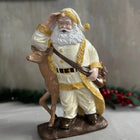 Aurora Winter Guardian Santa and Fawn Holiday Sculpture Dea'rt İstanbul