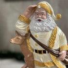 Aurora Winter Guardian Santa and Fawn Holiday Sculpture Dea'rt İstanbul