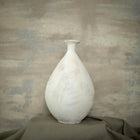 Boho Collection Desert Whisper Handmade Small Decorative Vase Off White Sand Stone Ceramic Boho Collection