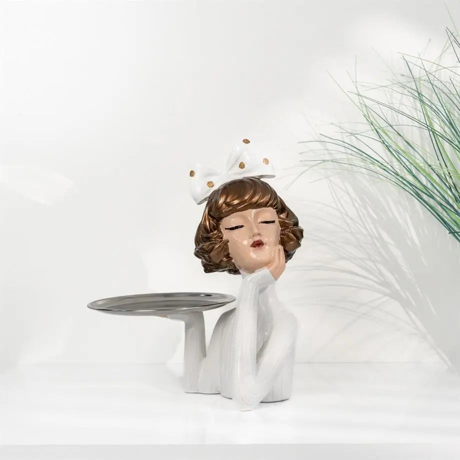 Colette Polka Bow Hostess Tray Dea'rt İstanbul