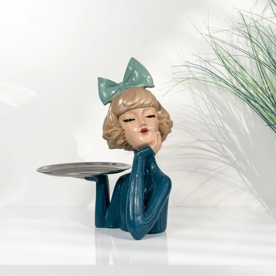 Colette Polka Bow Hostess Tray Dea'rt İstanbul