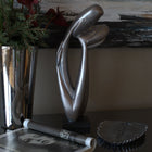 Eternal Silver Embrace Couple Sculpture Dea'rt İstanbul