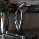 Eternal Silver Embrace Couple Sculpture Dea'rt İstanbul