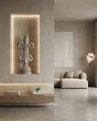 Fleuria Royale Crest Lily Emblem Sculpture Dea'rt İstanbul