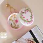 Flora Secret Hand Painted Trinket Box Trio Dea'rt İstanbul