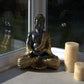 Golden Tranquility Buddha Sculpture Dea'rt İstanbul
