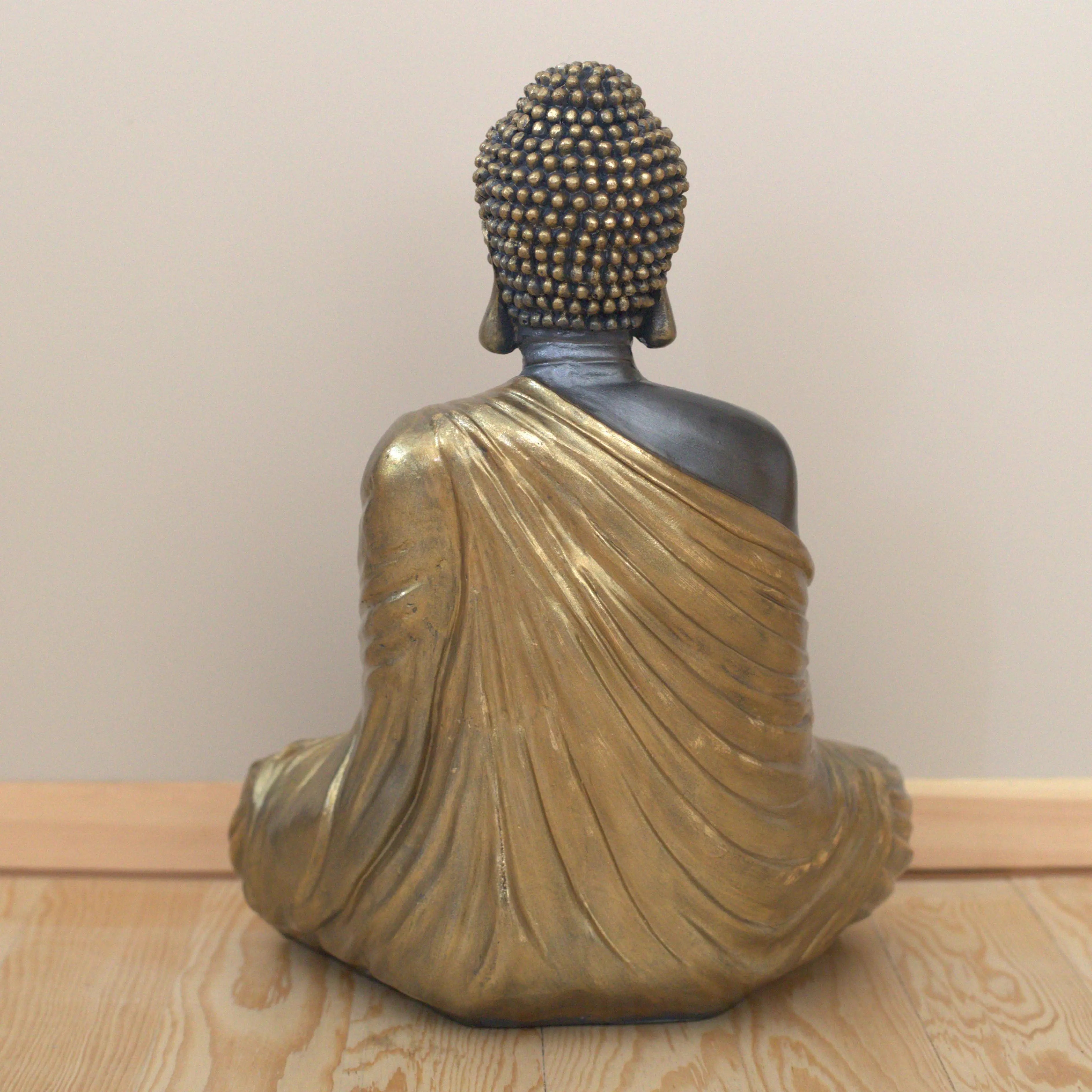 Golden Tranquility Buddha Sculpture Dea'rt İstanbul