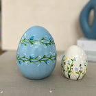 Hanami Blossom Ceramic Spring Egg Duo Sculpture Set Dea'rt İstanbul