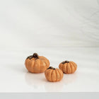 Hasat Aura Handmade Pumpkin Sculpture Sets Grey and Orange Dea'rt İstanbul