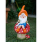 Shroomlyn Jolly Shroom Guardian Handmade Premium Garden Gnome Sculpture Dea'rt İstanbul