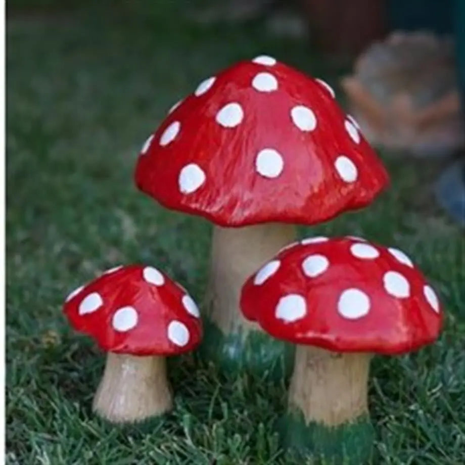 Crimsoncap Joy Handmade Premium Red Cap Mushroom Garden Collection Dea'rt İstanbul