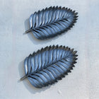 Lumia Leaf Luxe Handmade Decorative Leaf Tray Antique Gold and Aged Silver Dea'rt İstanbul