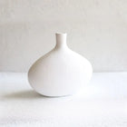 Minimal Collection Black and White Sculptural Vase Duo Handmade Ceramic Minimal Collection