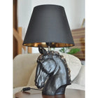 Noir Equus Freedom Table Lamp Sculpture Dea'rt İstanbul