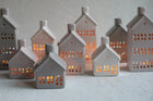 Nordic Glowhouse Handmade Premium Ceramic Tealight Lantern Collection Nordic Collection