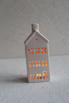 Nordic Glowhouse Handmade Premium Ceramic Tealight Lantern Collection Nordic Collection