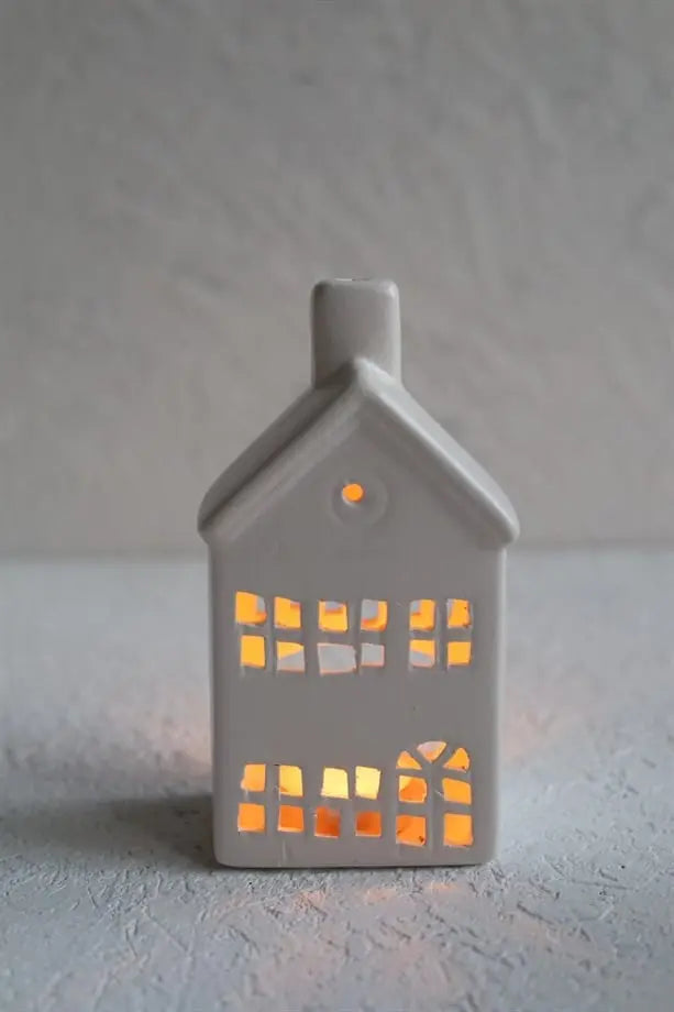 Nordic Glowhouse Handmade Premium Ceramic Tealight Lantern Collection Nordic Collection