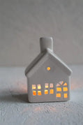 Nordic Glowhouse Handmade Premium Ceramic Tealight Lantern Collection Nordic Collection