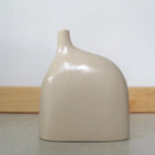 Nordic Collection Linoria Linen Cream Handmade Ceramic Sculptural Decorative Vase Nordic Collection