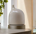 Nordic Collection Linoria Linen Cream Handmade Ceramic Sculptural Decorative Vase Nordic Collection