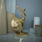Pirouette Ballerina Sculpture in Gold and Silver Dea'rt İstanbul