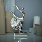 Pirouette Ballerina Sculpture in Gold and Silver Dea'rt İstanbul