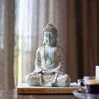 Sage Gold Tranquility Mini Buddha Sculpture Dea'rt İstanbul