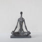 Seren Lotus Silver Yoga Sculpture Dea'rt İstanbul