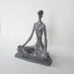 Seren Lotus Silver Yoga Sculpture Dea'rt İstanbul
