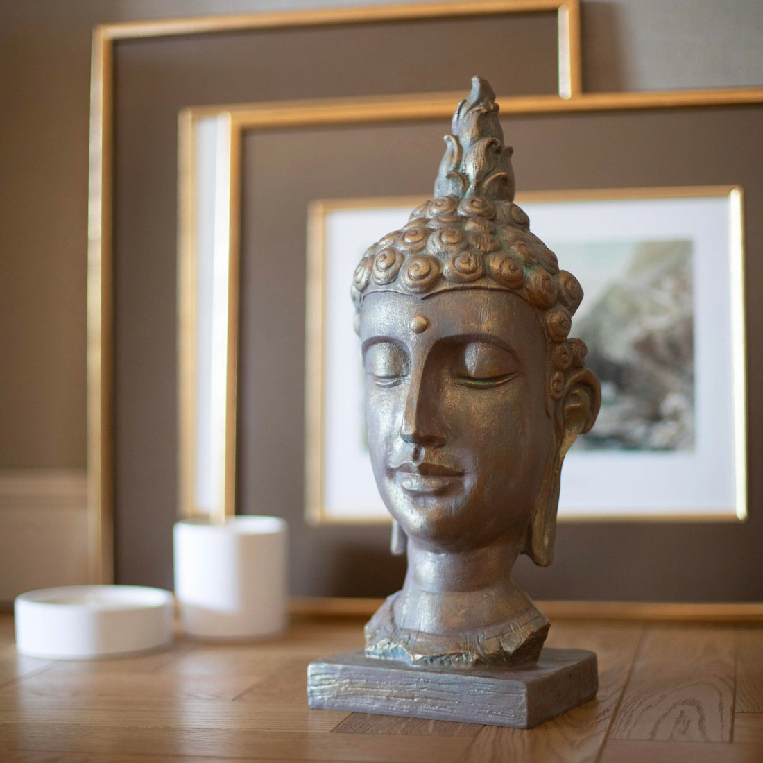 Serena Gilded Buddha Muse Sculpture Dea'rt İstanbul