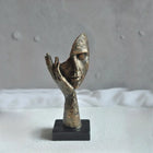 Serena Golden Joy Mask Sculpture Dea'rt İstanbul
