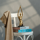 Serenya Golden Namaste Yoga Sculpture Dea'rt İstanbul