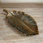 Aurora Verde Handmade Emerald and Antique Gold Leaf Tray Large or Small Dea'rt İstanbul