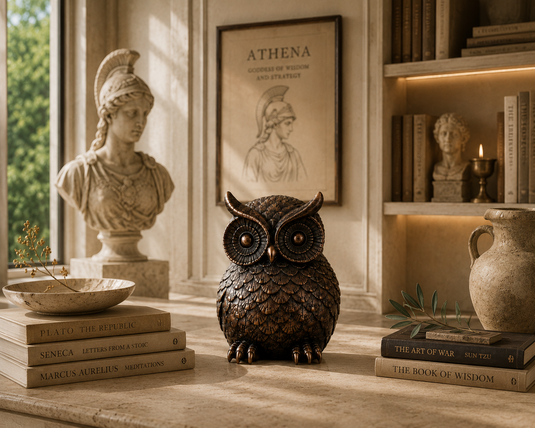 Athena – Bilgeliğin Bekçisi- 21*19 Cm Deart İstanbul